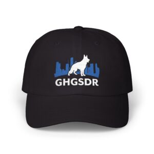 Embroidered Hat in Dark Colors
