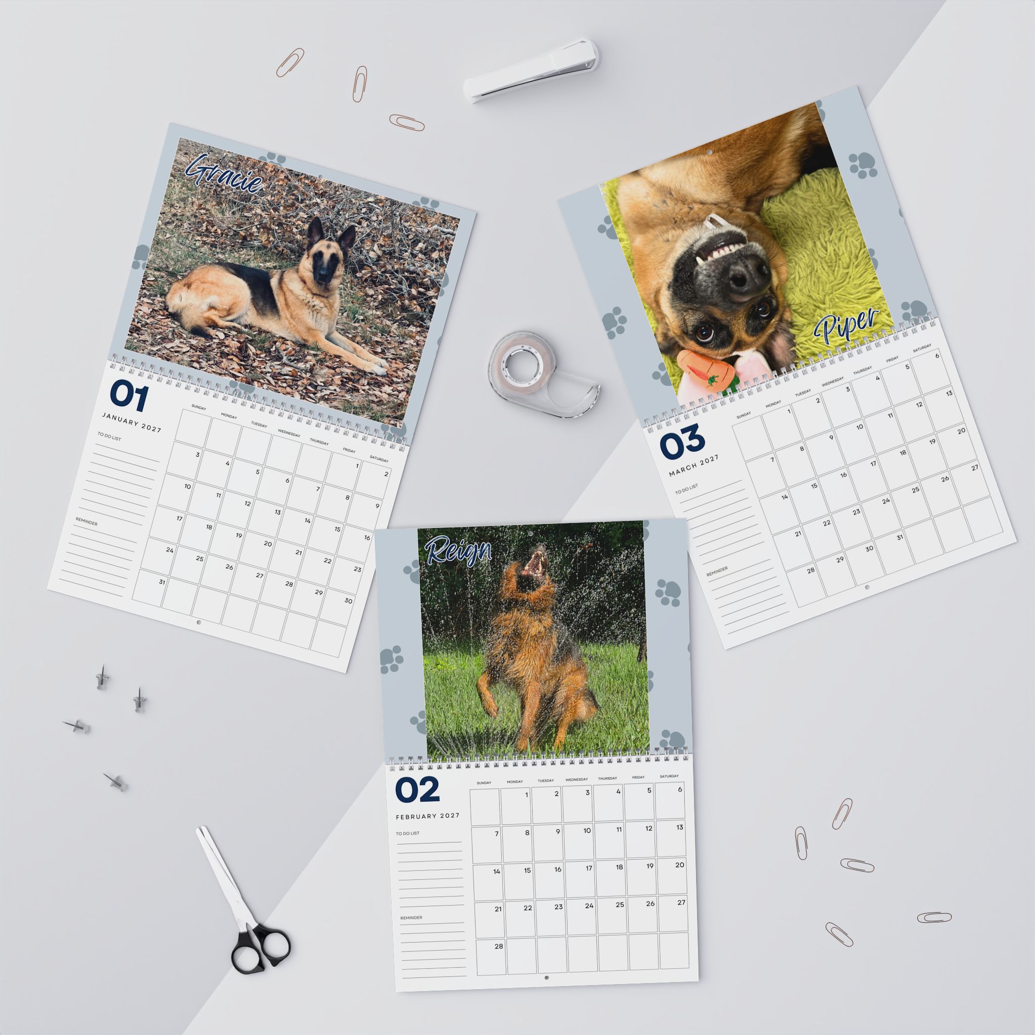 2027 GHGSDR Wall Calendar - Monthly Photo Calendar - Image 4