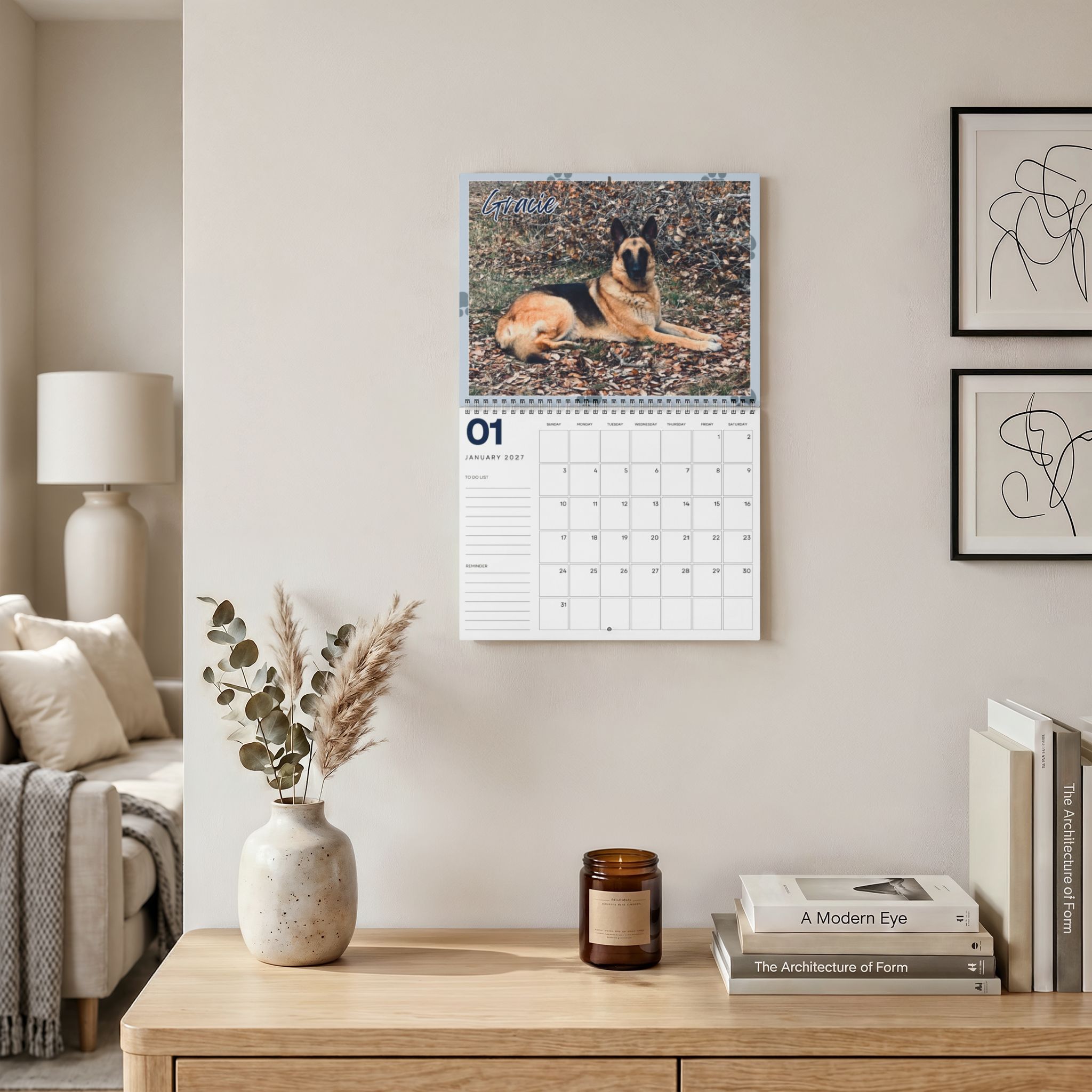 2027 GHGSDR Wall Calendar - Monthly Photo Calendar - Image 8